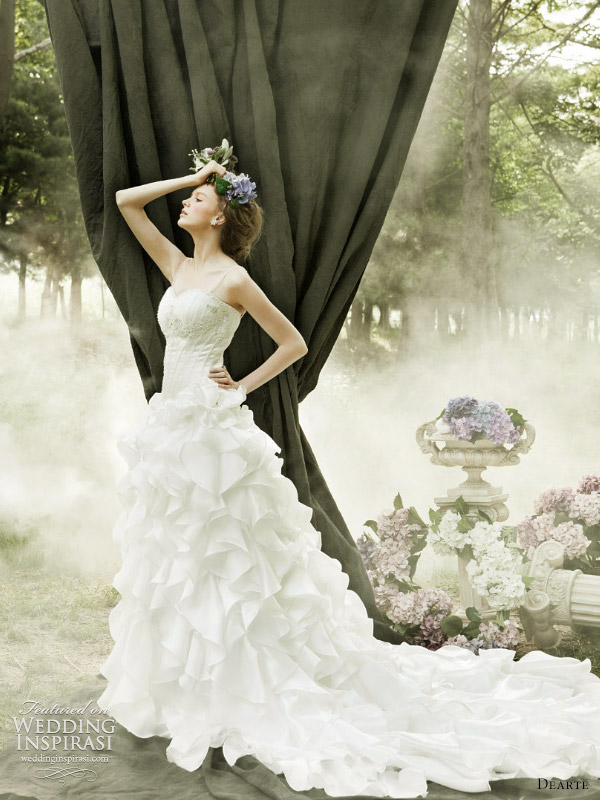 dearte wedding dresses Wedding Lookbook by Dearte: Bajkovite fotografije 