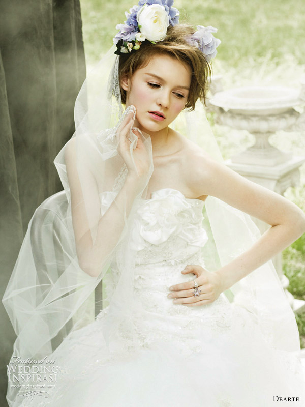romantic wedding dresses dearte Wedding Lookbook by Dearte: Bajkovite fotografije 