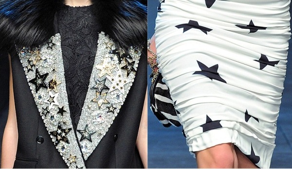 5. Dolce Gabbana detalji sa revije Zvezdani jesenji trend