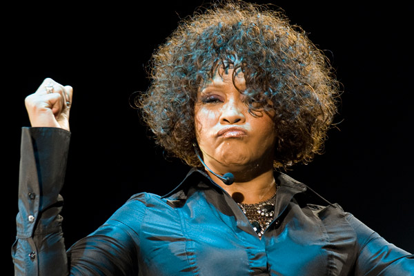 Whitney Houston Back On Drugs Trach Up   OMG! Its Stiflers mom!