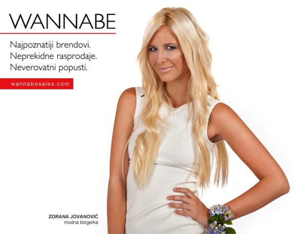 Zorana Jovanovic¦ü Wannabe Sales   promotivni editorijal