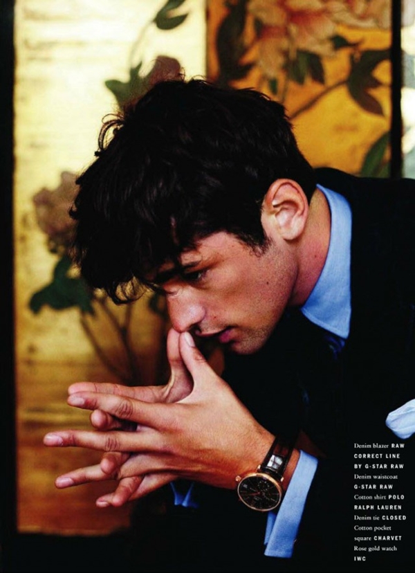 sean opry david armstrong vogue hommes designscene net 03 Sean OPry za jesenji “Vogue Hommes International”