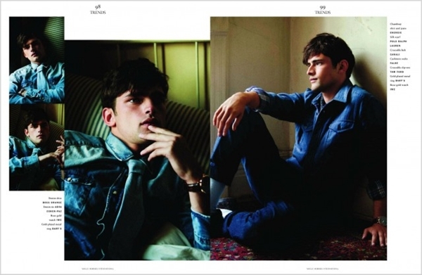 sean opry david armstrong vogue hommes designscene net 04 Sean OPry za jesenji “Vogue Hommes International”