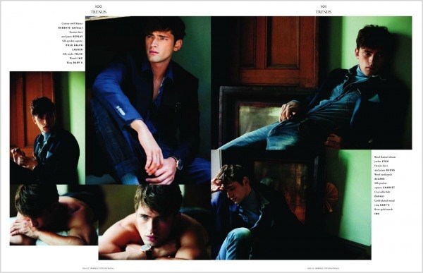 sean opry david armstrong vogue hommes designscene net 05 Sean OPry za jesenji “Vogue Hommes International”