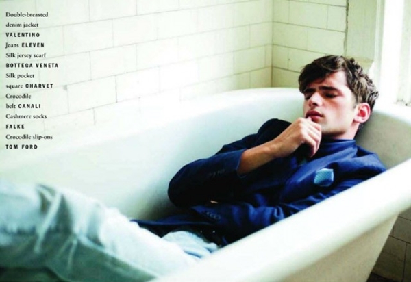 sean opry david armstrong vogue hommes designscene net 07 Sean OPry za jesenji “Vogue Hommes International”