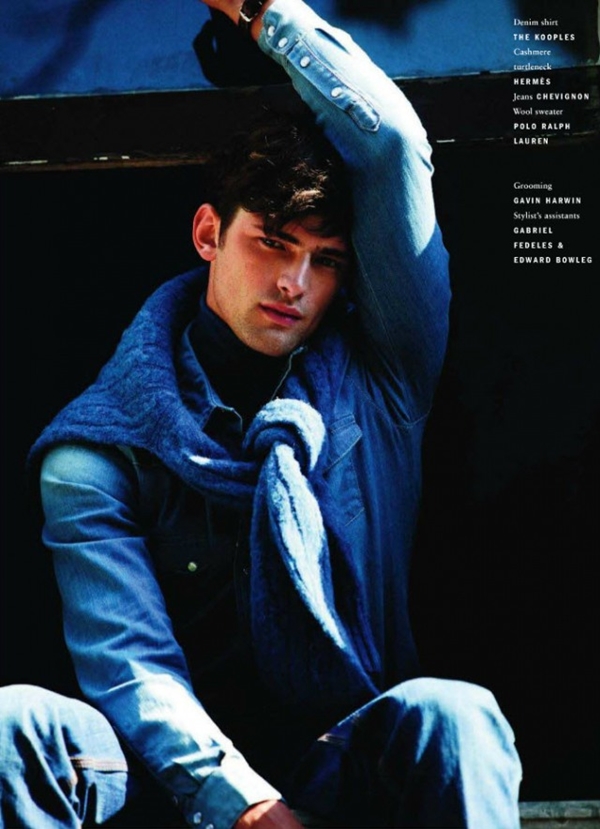 sean opry david armstrong vogue hommes designscene net 08 Sean OPry za jesenji “Vogue Hommes International”
