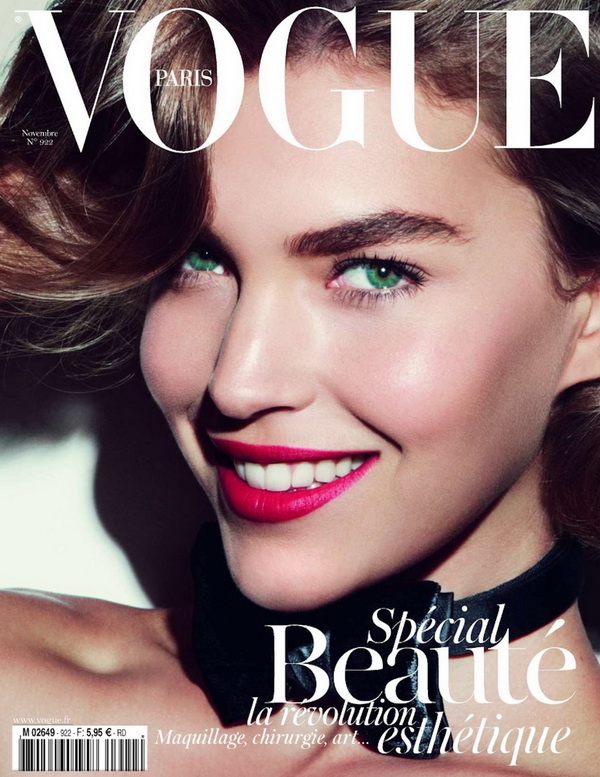 114 Cover Girls Vogue Paris, novembar 2011.