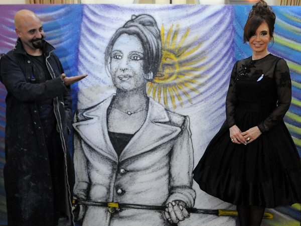 Slika 61 Cristina Fernandez – konačno političarka koja ima sve