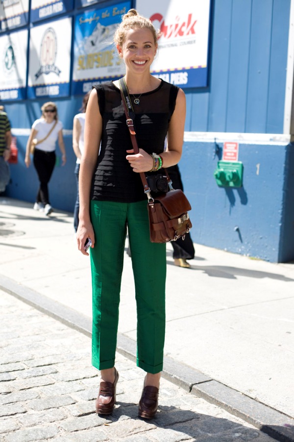 laurel pantin 0 Street Style: Efektne boje i neodoljivi print