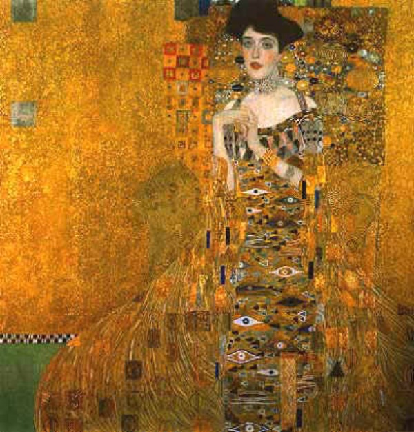 slika23 Gustav Klimt: Portret Adele Bloh Bauer I 