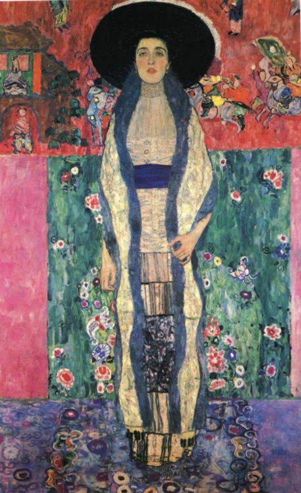 slika34 Gustav Klimt: Portret Adele Bloh Bauer I 