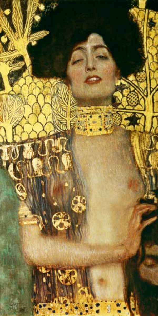 slika43 Gustav Klimt: Portret Adele Bloh Bauer I 