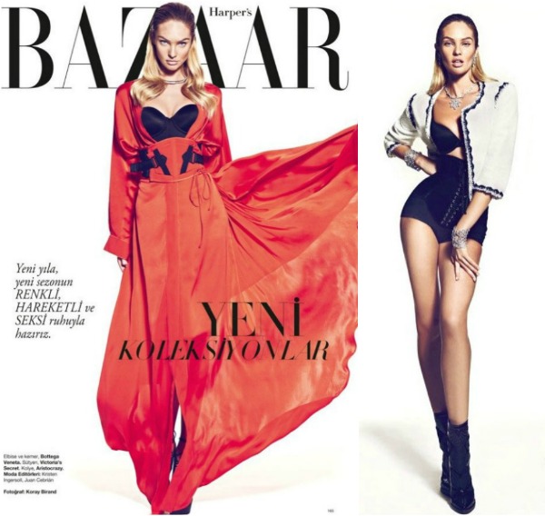 020 Fatalno seksi: Candice Swanepoel za Harpers Bazaar Turkey 