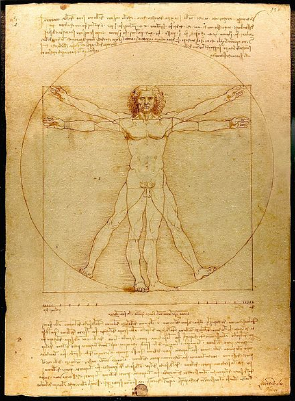 Leonardo da Vinči Vitruvijanski čovek Ljudi koji su pomerali granice: Leonardo da Vinci