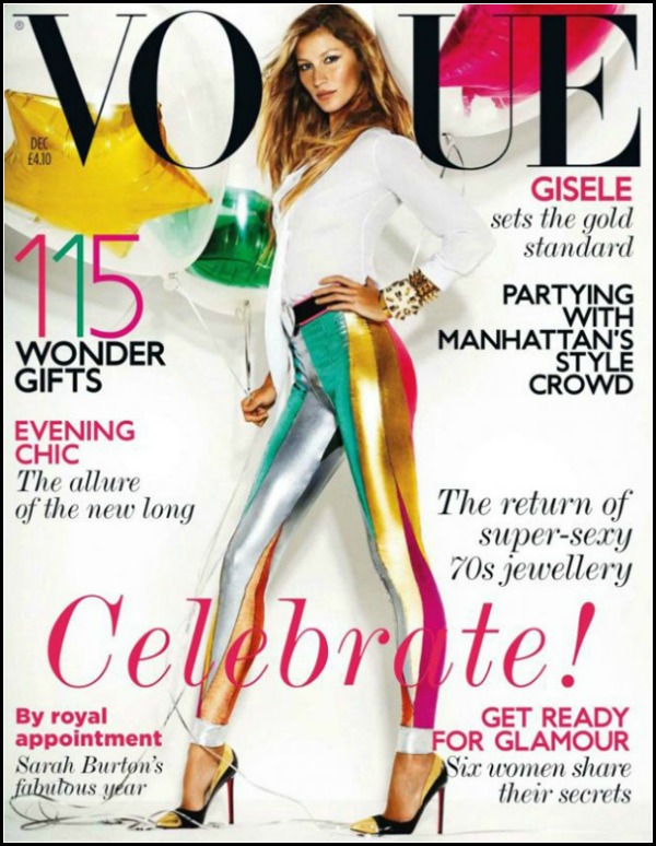 a1 Praznično: Gisele za Vogue UK 
