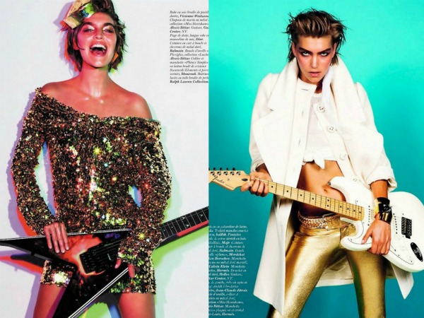 aaaaaa2 Glam Rock Star: Arizona Muse za Vogue Paris