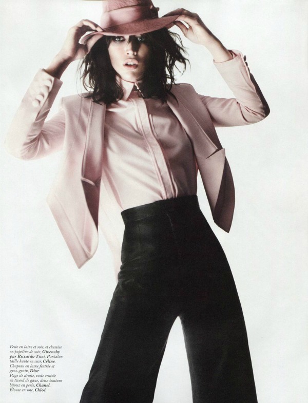 raquel zimmermann5a I love Rock n Roll: Raquel Zimmermann za Vogue Paris 