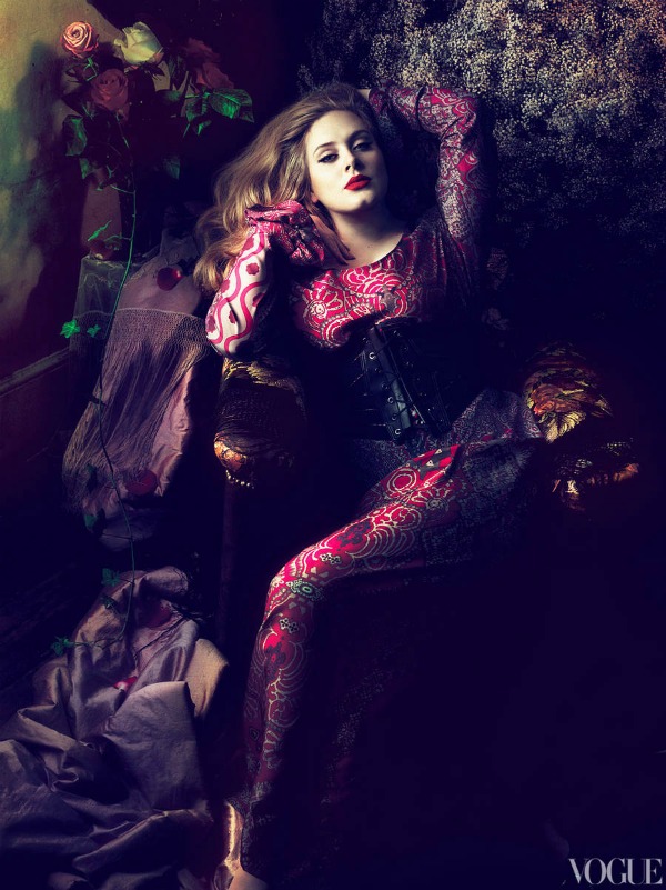 Adele Adkins Vogue Vogue US: Romantična Adele 