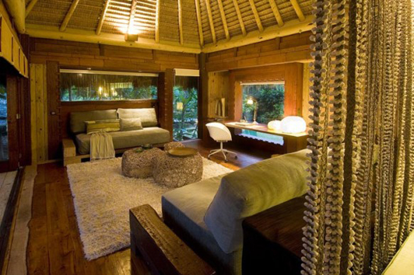 Private Island Seychelles living room 582x386 Luksuzna vila na Sejšelima