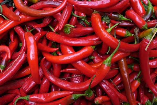 chili peppers Namirnice koje greju 