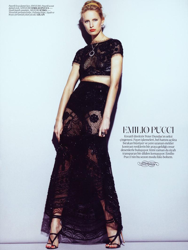 karolina turkey 4 Vogue Turkey: Modna princeza Karolina Kurkova