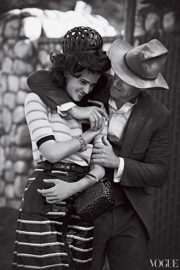 lara aaron 2 Vogue US: Džentlmen i dama