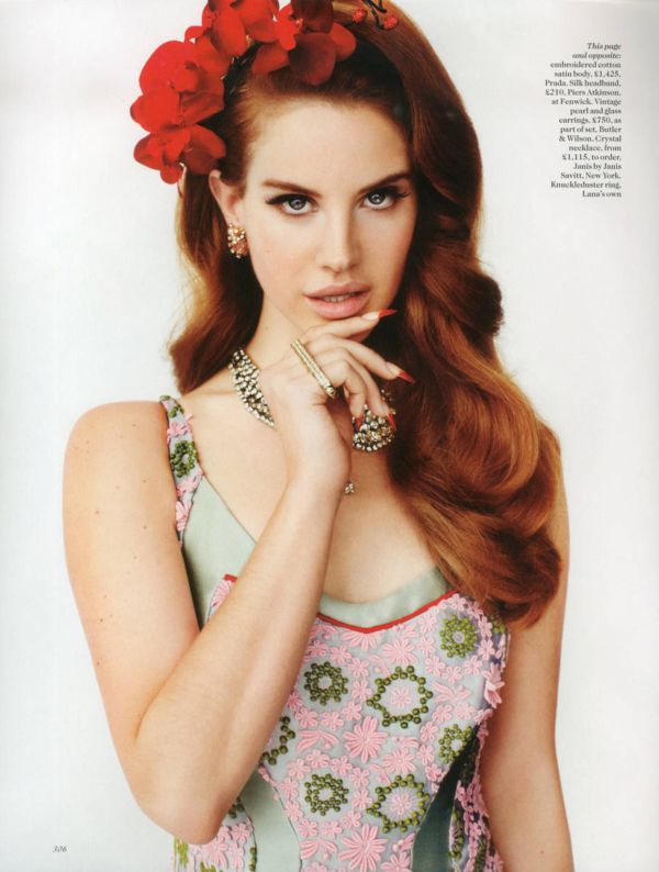 Lana Del Rey Vogue UK 5 picnik “Vogue UK”: Romantična Lana Del Rey