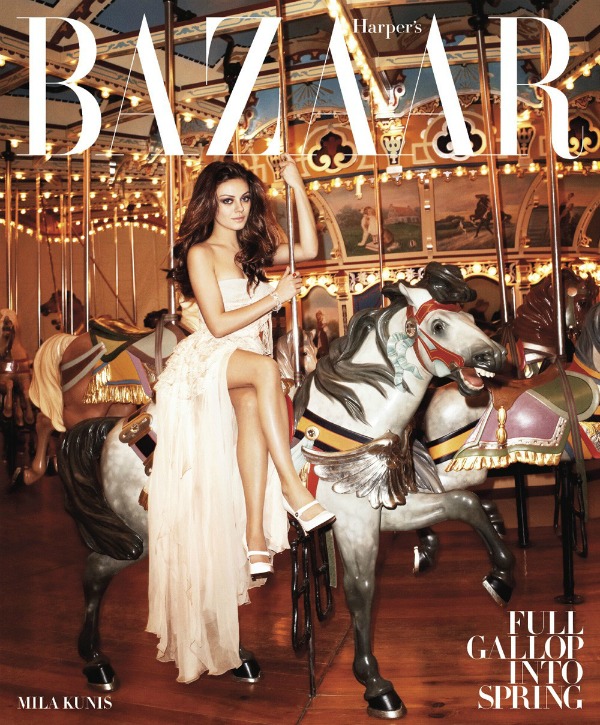 145 “Harpers Bazaar US”: Nedoljiva Mila Kunis u zabavnom parku 