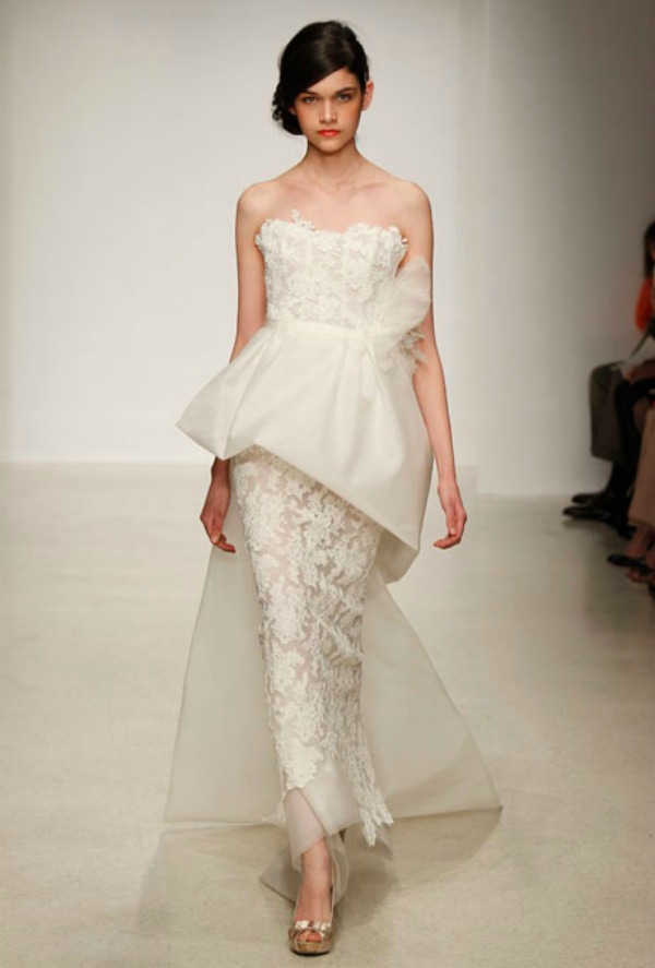 Amsale Lace Wedding Dress Amsale: Klasična lepota 