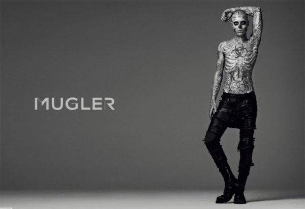 Mugler kampanja Rick Genest: Zombie dečko modnog sveta