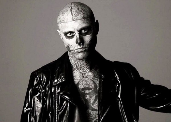 lice Rick Genest: Zombie dečko modnog sveta