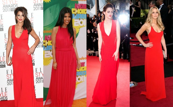 417 Trend sa crvenog tepiha: Crvene haljine 