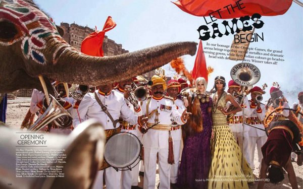 Slika 14 “Vogue India”: Neka igre počnu!