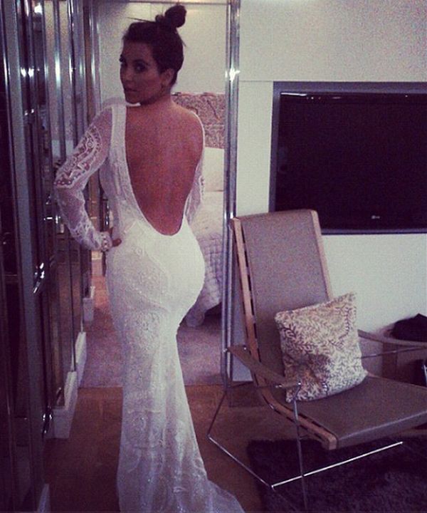 kimjpg Trach Up: Kim Kardashian u venčanici
