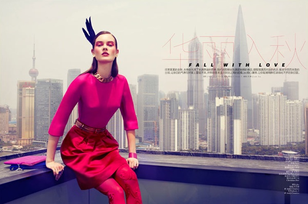 slika 114 “Vogue China”: Boje u Šangaju 
