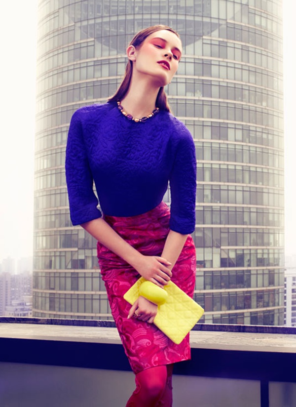 slika 57 “Vogue China”: Boje u Šangaju 