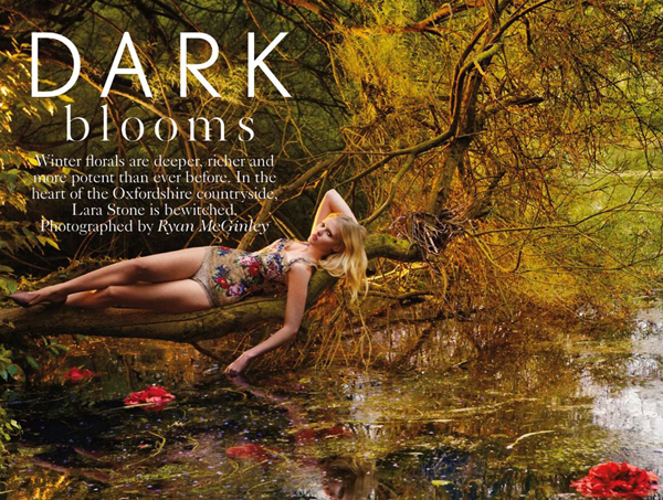 Slika 124 “Vogue UK”: Mračno cvetanje 