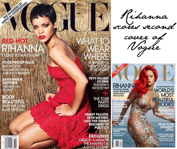 Riri Modni zalogaj: RiRi na naslovnici magazina “Vogue”