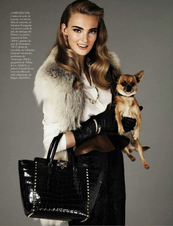 Slika 730 “Vogue Spain: Dama u crnom