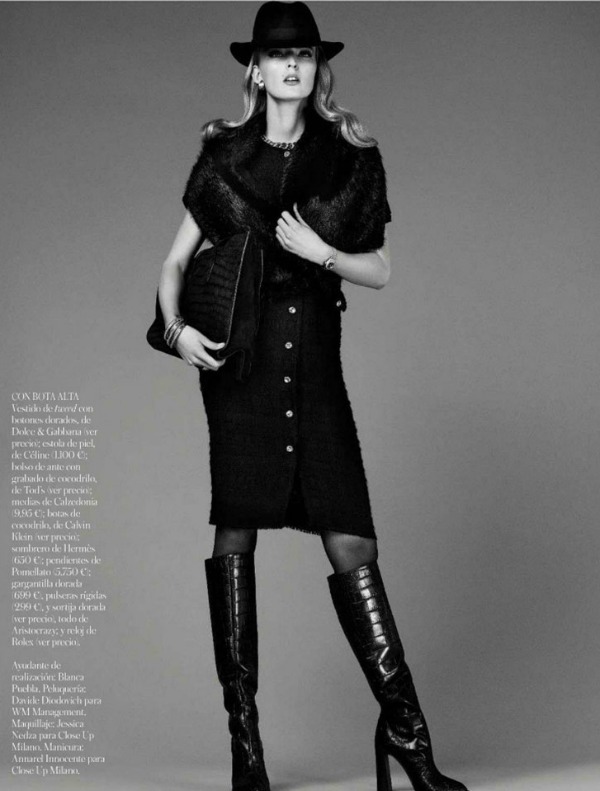 Slika 919 “Vogue Spain: Dama u crnom