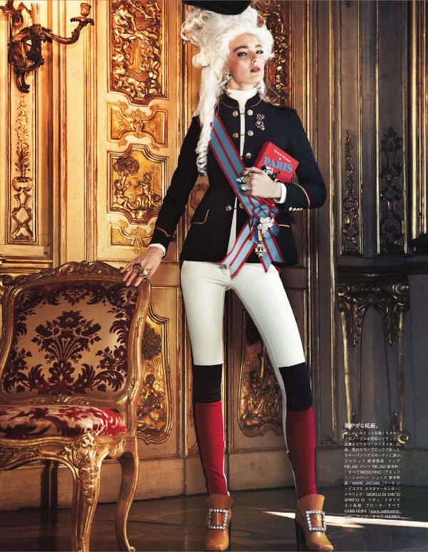 slika 57 “Vogue Japan”: Rokenrol Marie Antoinette 
