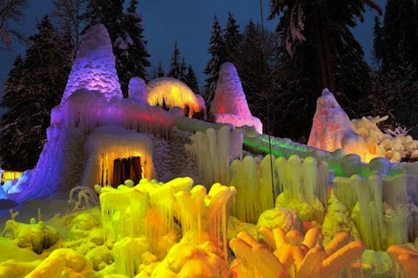 Slika 105 Najlepše građevine napravljene od snega i leda 