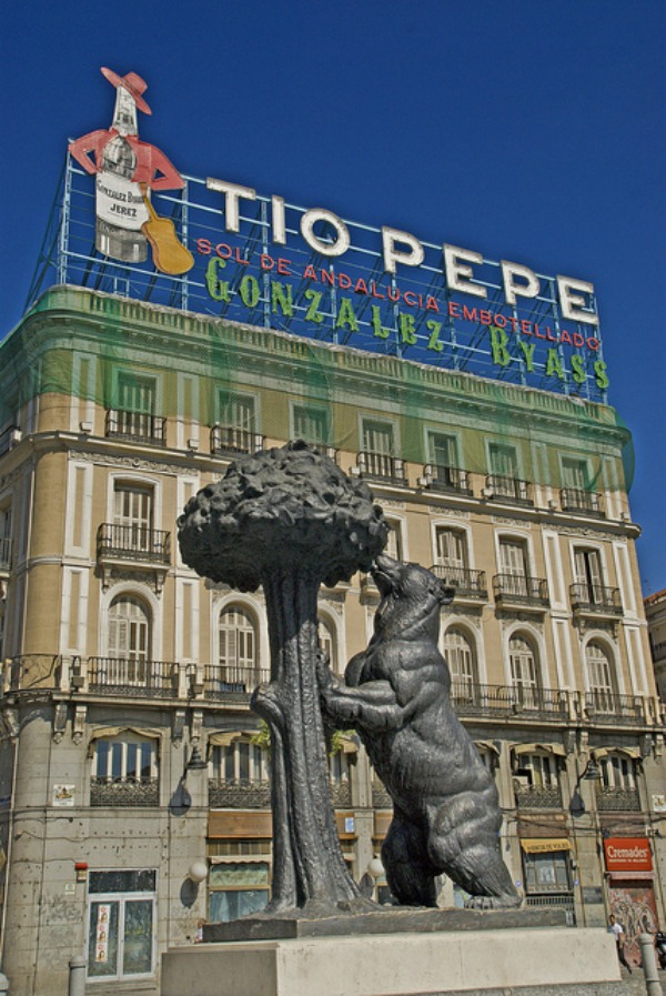 Slika 49 Trk na trg: Puerta del Sol, Madrid