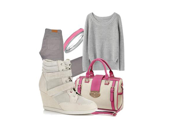 tekst 2 Look of the Day: Siva i roze