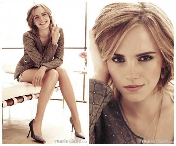 17 Modni zalogaj: Emma Watson za “Marie Claire” 