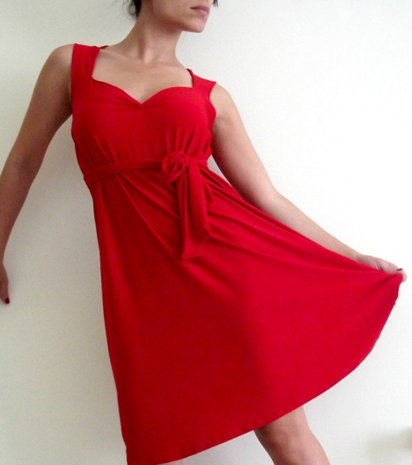 Slika 816 Najlepše crvene haljine 