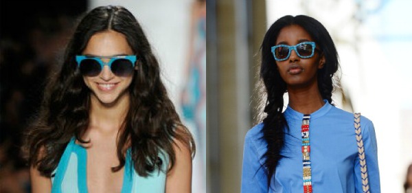5 Plave naočare Trend 2013: Upadljive naočare za sunce