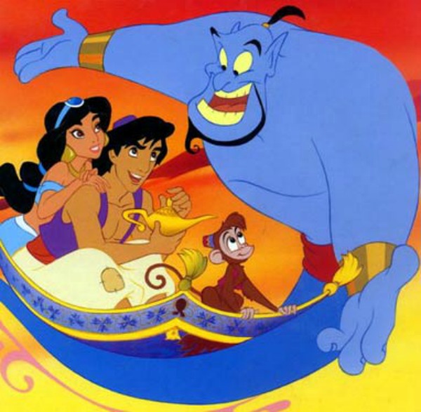 Družina na okupu Aladin: Svako ima pravo na svog dobrog duha iz čarobne lampe