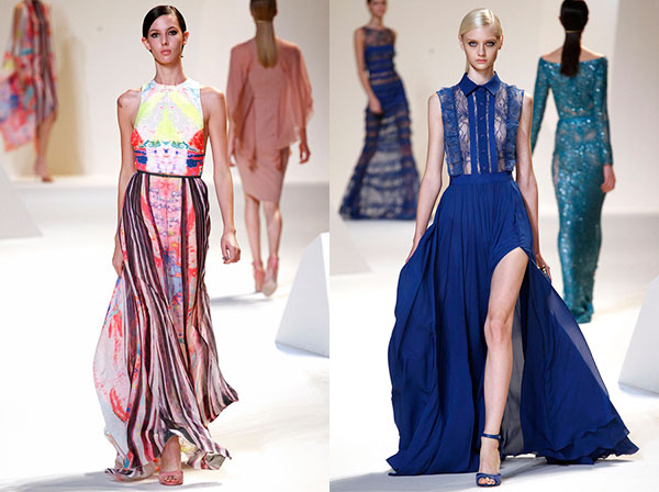 Dva velika trenda Proleće i leto na modnim pistama: Elie Saab 