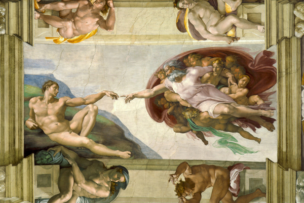 Michelangelo SLIKA 5 Stvaranje Adama Srećan rođendan, Michelangelo Buonarroti! 